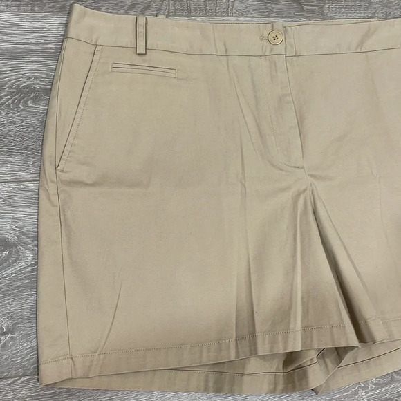 Talbots Chino Short Khaki Tan 18 - Picture 4 of 13